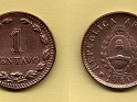 Moneda Nacional - 1 Centavo - Argentina - 1940 - Cobre - KM# 37 - 16 mm - 0